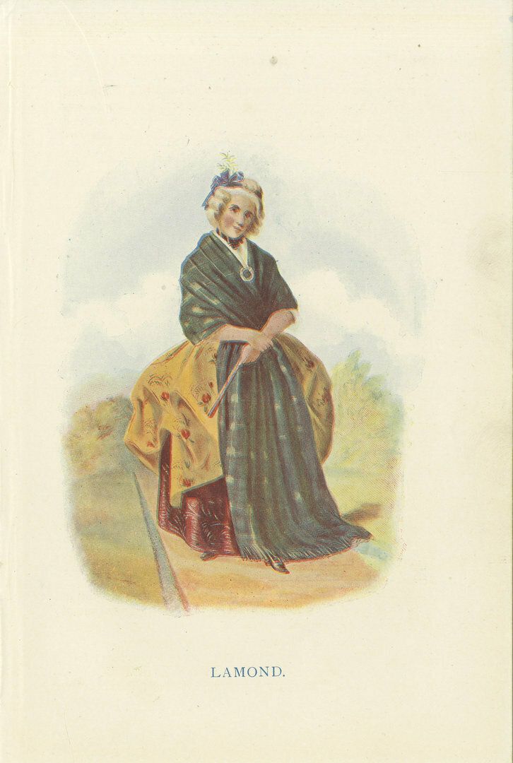 Set Of 4 Original Antique Prints Of Costumes Of The Clans Of Scotland, Women photo for sale