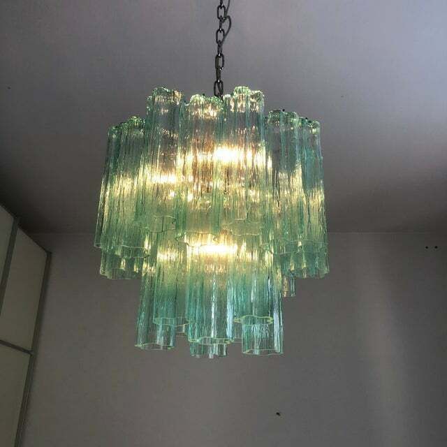 Contemporary Murano Glass Sputnik Chandelier , Lot Of 2 Or A Pair Of Chandeliers photo Lighting