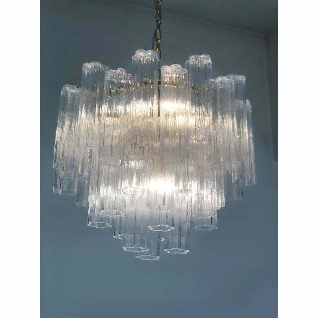 7192.0 Murano Glass Sputnik Chandelier, Mazzega Style , Lot Of 2 Or A Pair Of Chandeliers photo