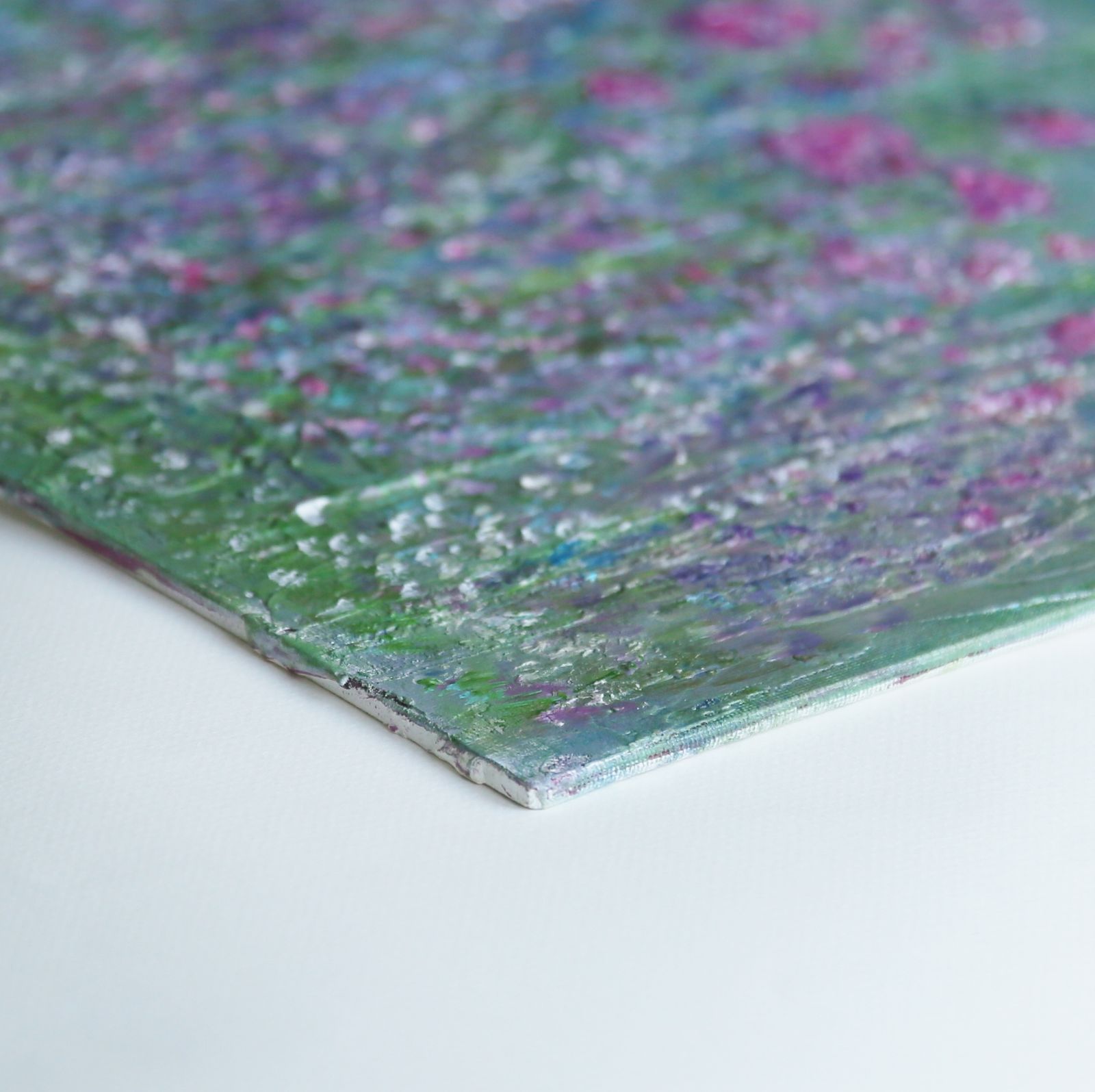 June Border.  Contemporary Impressionist Landscape By Carolyn Miller photo buy