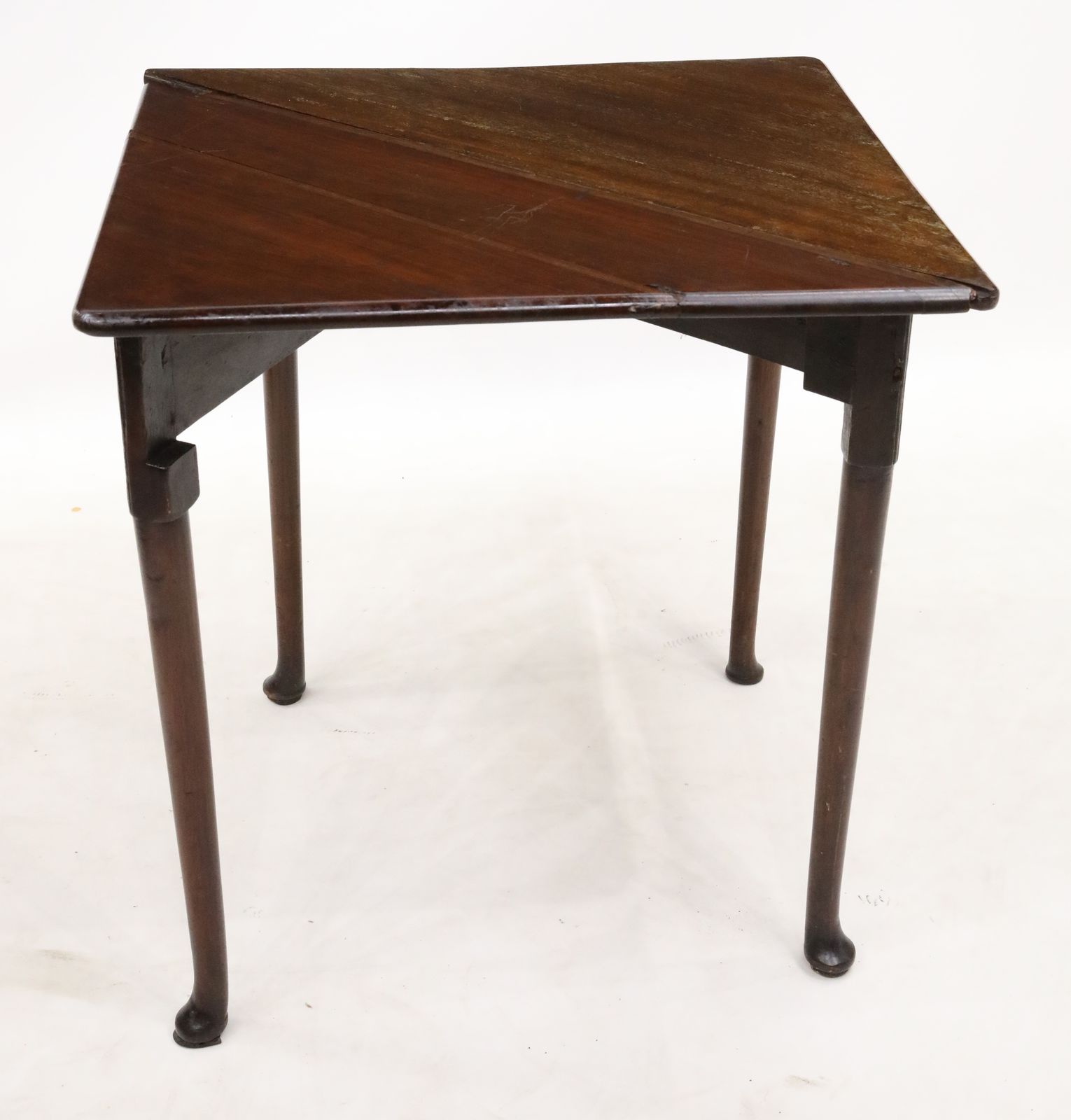 George II Mahogany Envelope Corner Table For Restoration Free Uk Delivery photo furniture