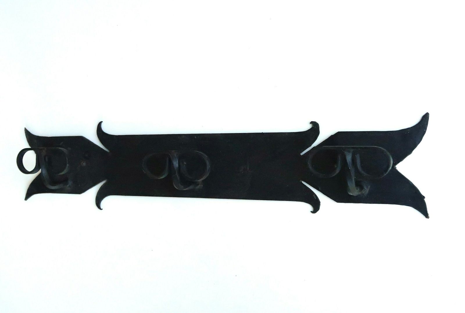 French Iron Coat Rack, 1950s / Hanger, Rustic, Farmhouse, Country, Cottage, Boho Chic, France, Castle photo furniture