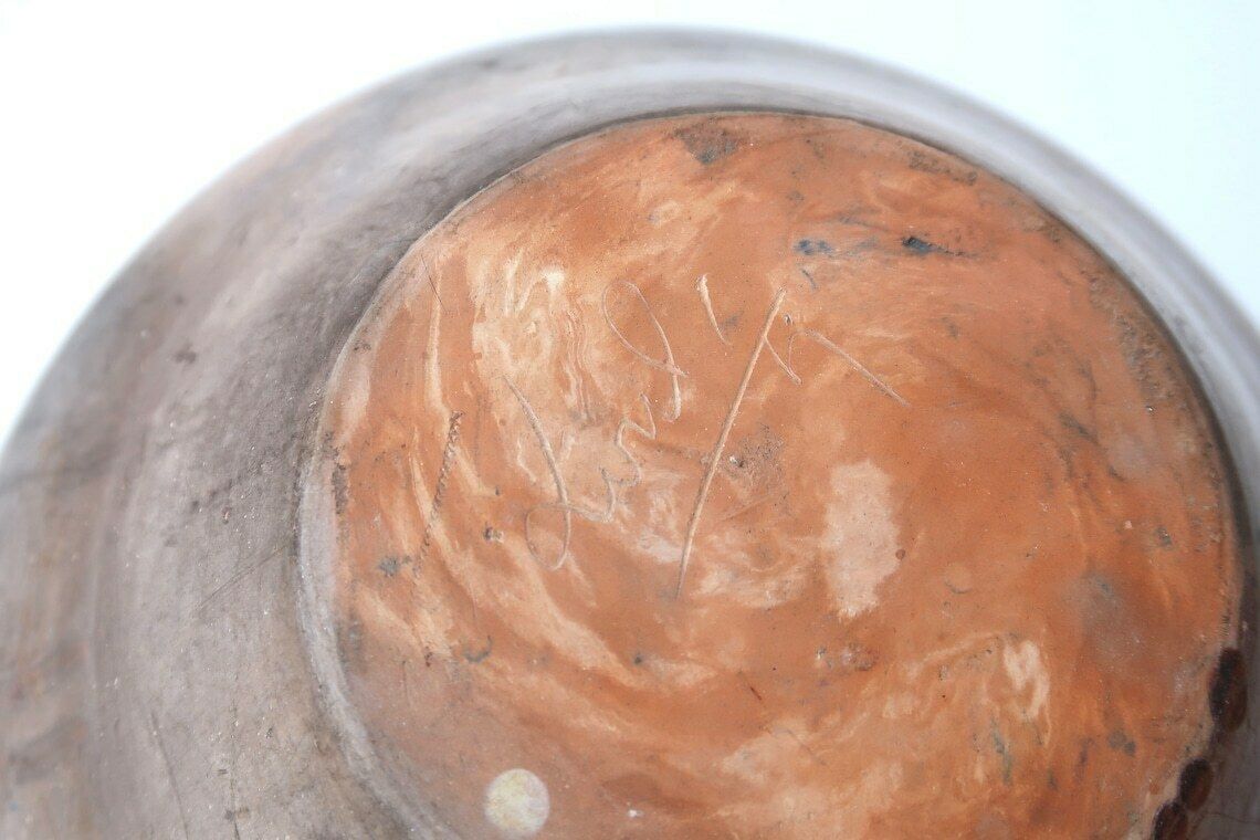 photo for sale Franse Keramische Vaas Van Loul Combres, Jaren 1980 / Boho Chic, Bohemian, Rustic, Country, Ball, Minimalist
