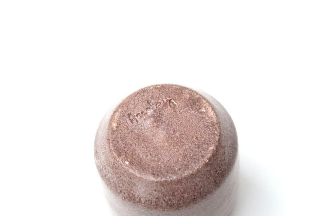 Franse Keramieken Mosterdpot Van Accolay, Frankrijk, Jaren 1960 / Mauve Paars Roze, Vintage photo 63.0