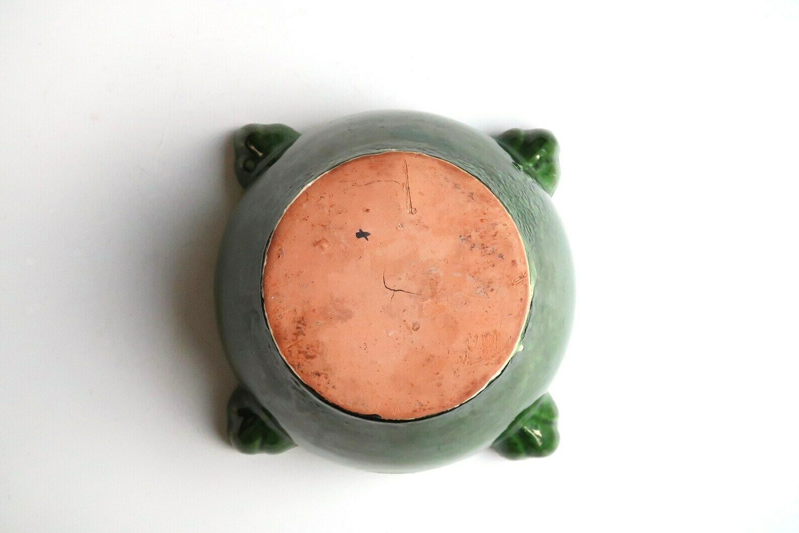 Franse Provençaalse Keramieken Vijzel, Ravel Pottery, Jaren 1950 / Keuken, Frankrijk, Groen photo 184.0