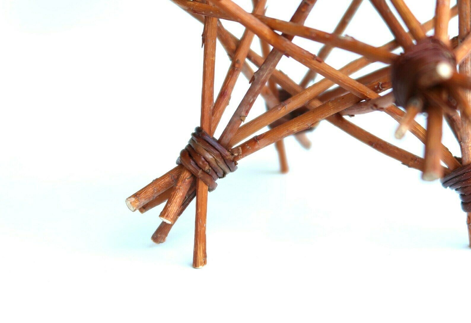 Desk Or Hanging Wooden Handcraft Star, 1970s / Form, Cabinet Of Curiosities, Geometrical Shapes, Country, Boho Chic, Folk photo furniture