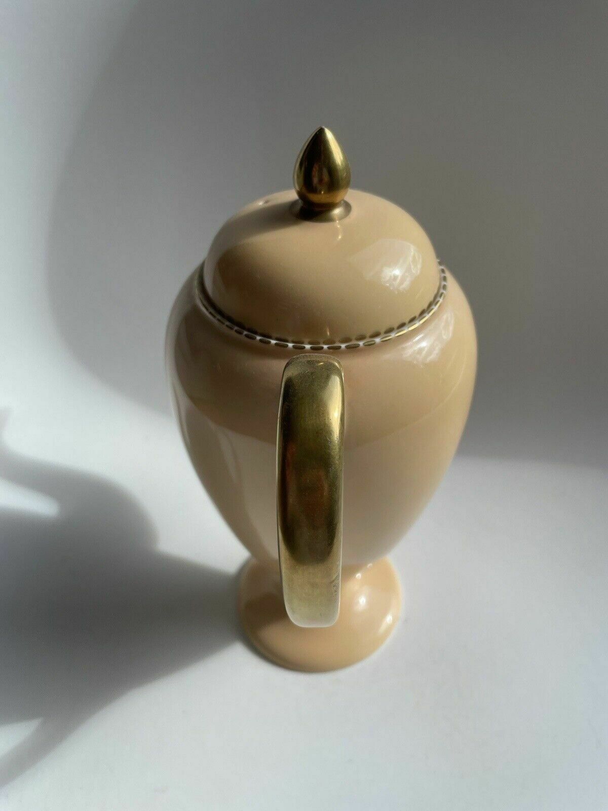 Elegant Wedgwood Coffee Pot In Pattern 5155 1920's Rare photo vinterior