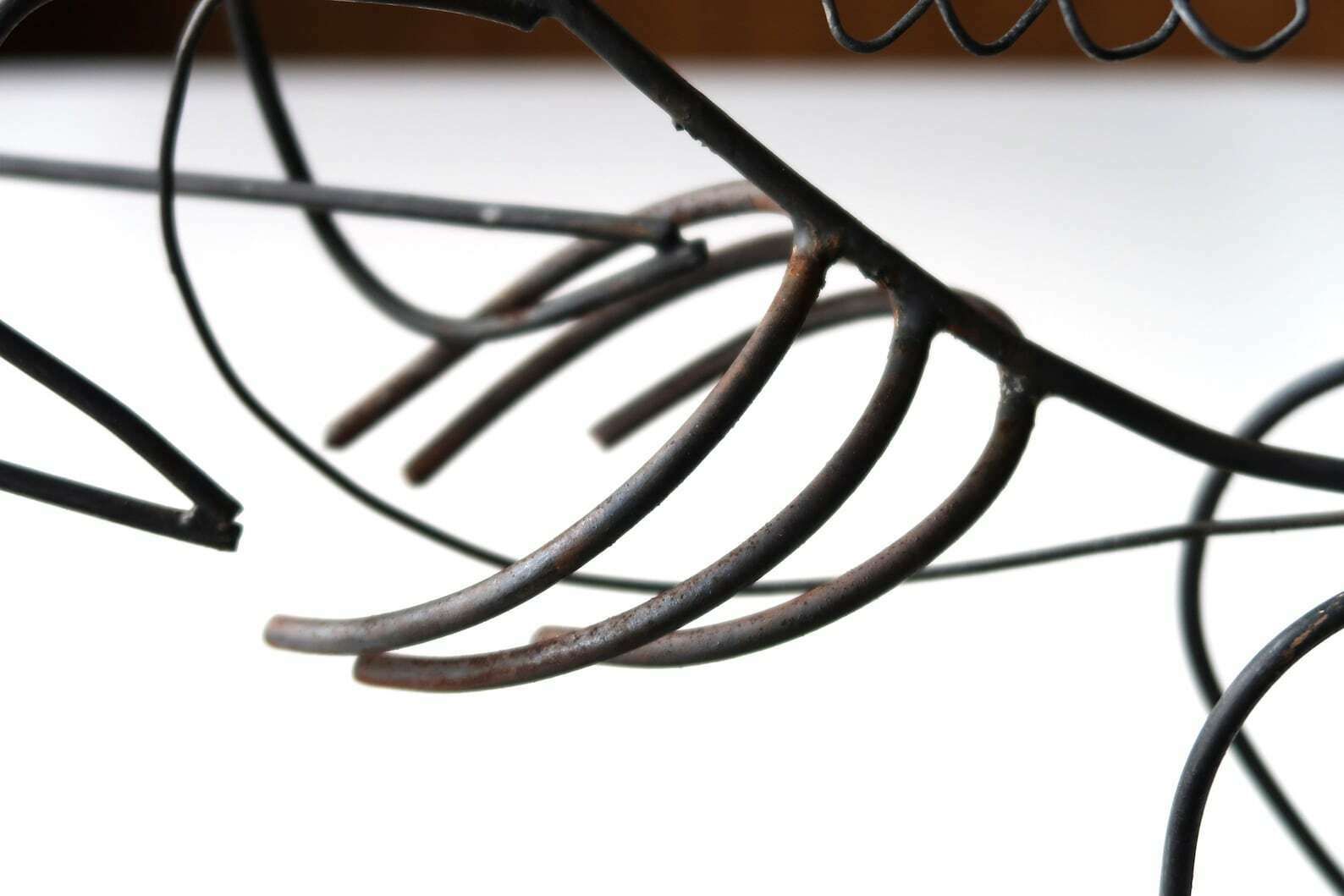 Steigerende Paard Sculptuur, Metaaldraad, Jaren 1970 / Circus, Art, Picasso, Rust, Modern, Modernist photo buy