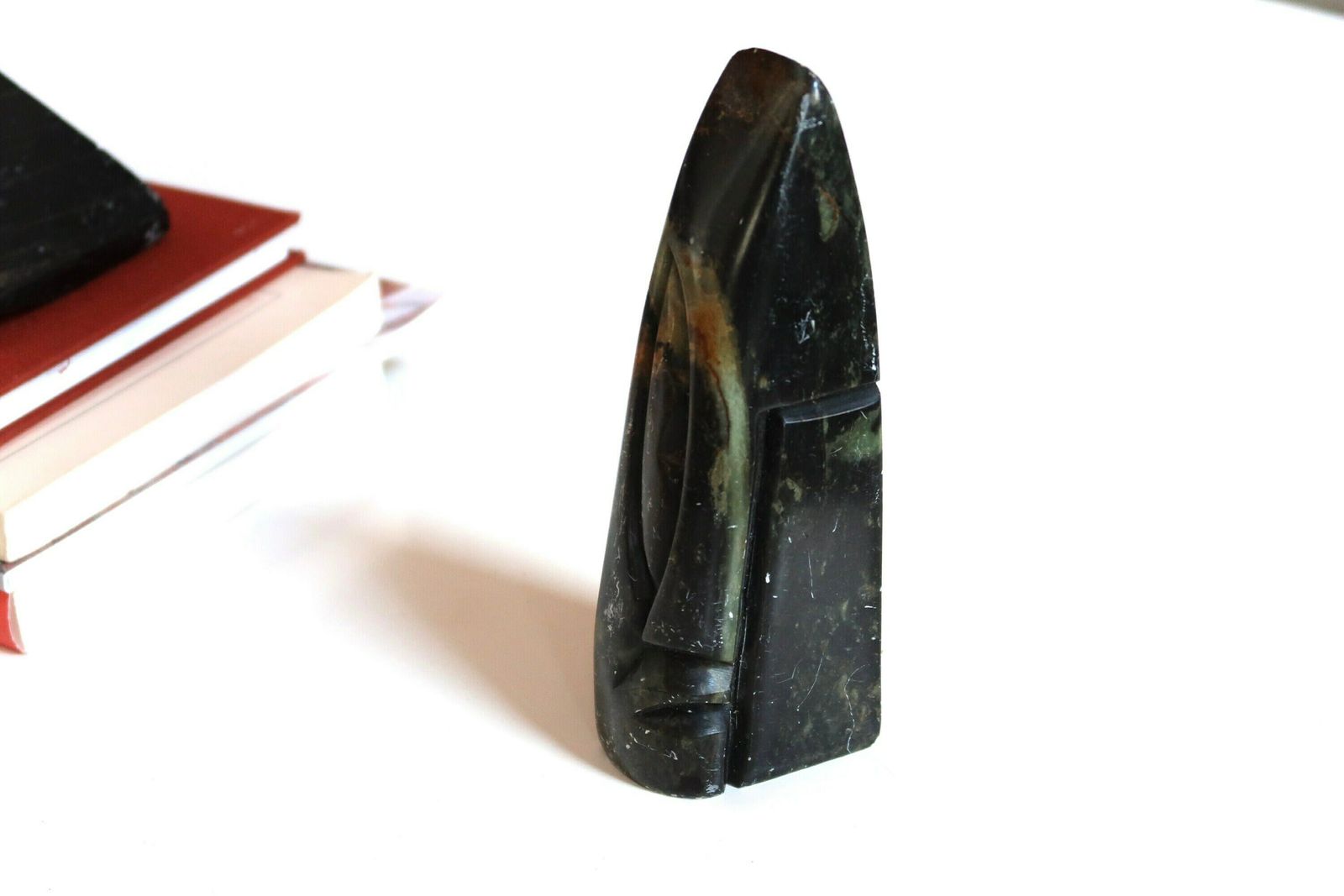 African Sculpture By Vanassa Rangisse, Zimbabwe, Vintage / Africa, Totem, Paperweight, Boho Chic, Folk, Art, Anthropomorphic
