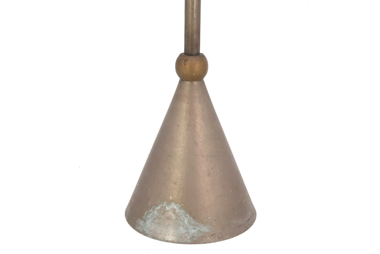 French Brass Xl Candleholder By Christian De Beaumont, 1970s / Large, Giant, Boho Chic, Folk, Design, Memphis Design photo 310.0