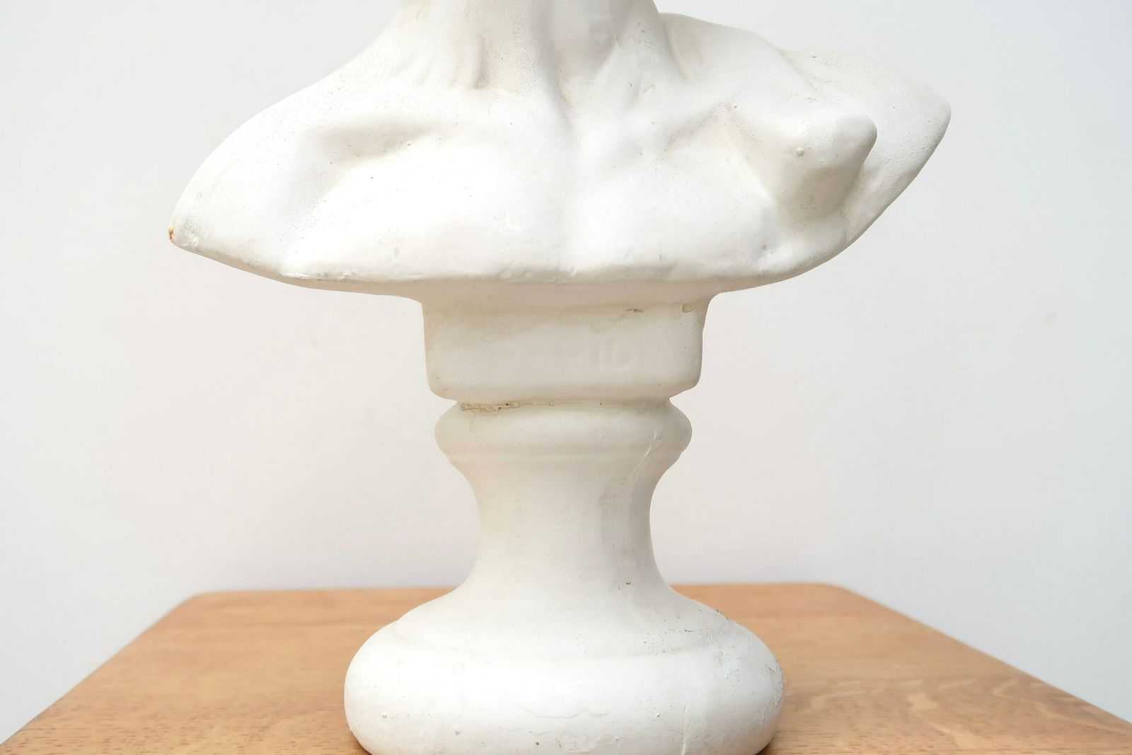 Plaster Bust : David, Michelangelo Inspired, 1980s / Man, Art, Antic, Italy photo Art