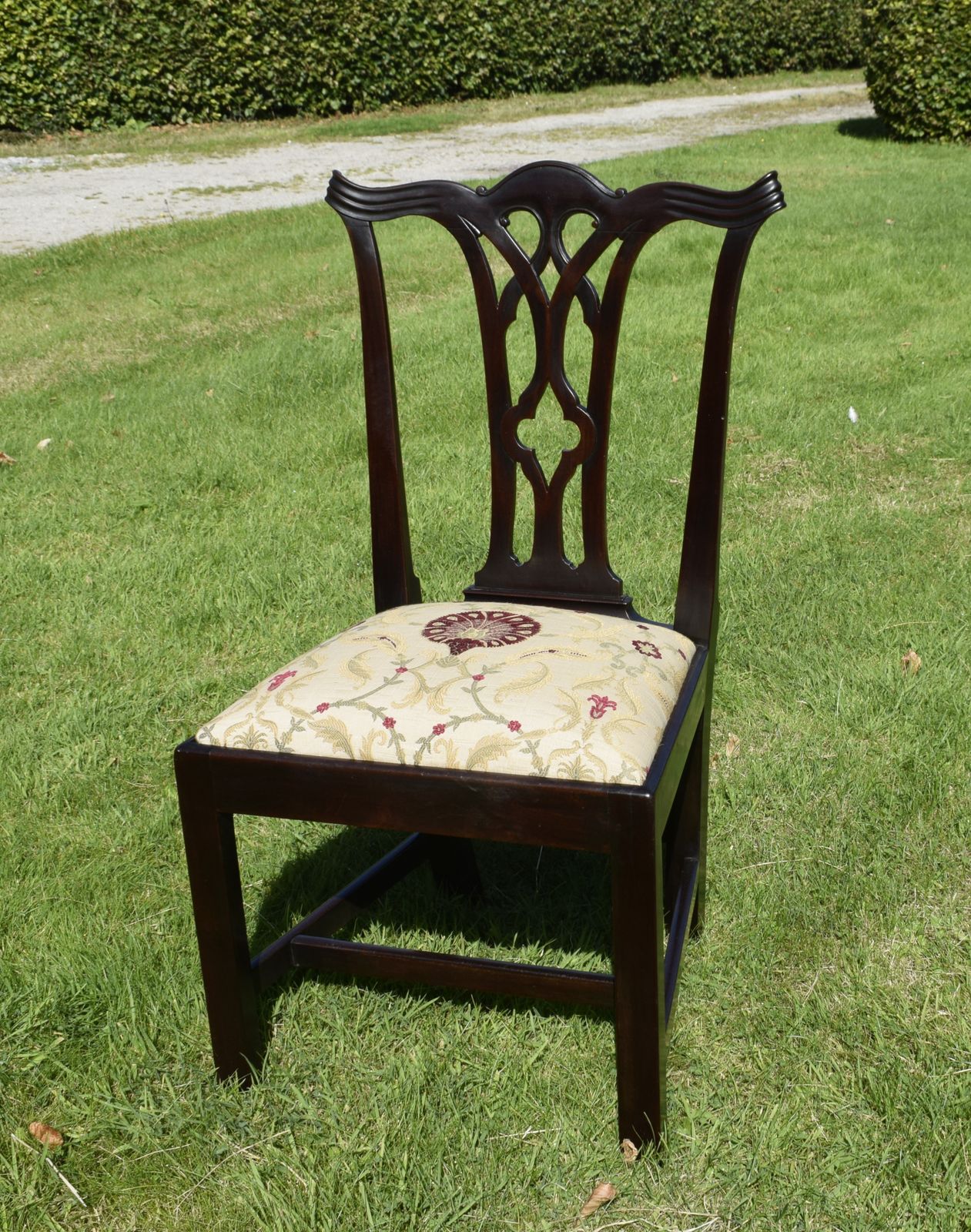 Georgian Period Chippendale Chair photo 245.0