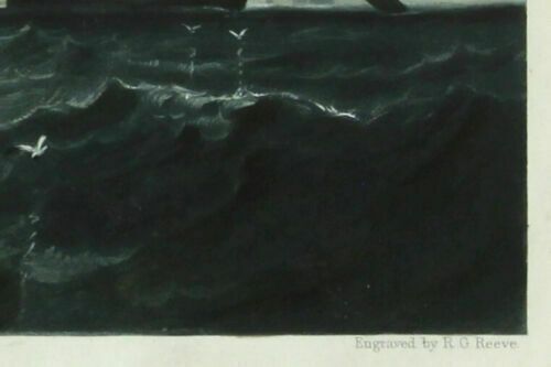 Set Of 2 Prints From Engravings By R G Reeve. "Outward Bound" & "Homeward Bound" photo Art