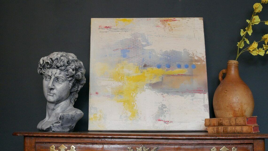 Contemporary Modern Abstract Painting Wall Art Acrylic On Canvas Oil Painting photo buy