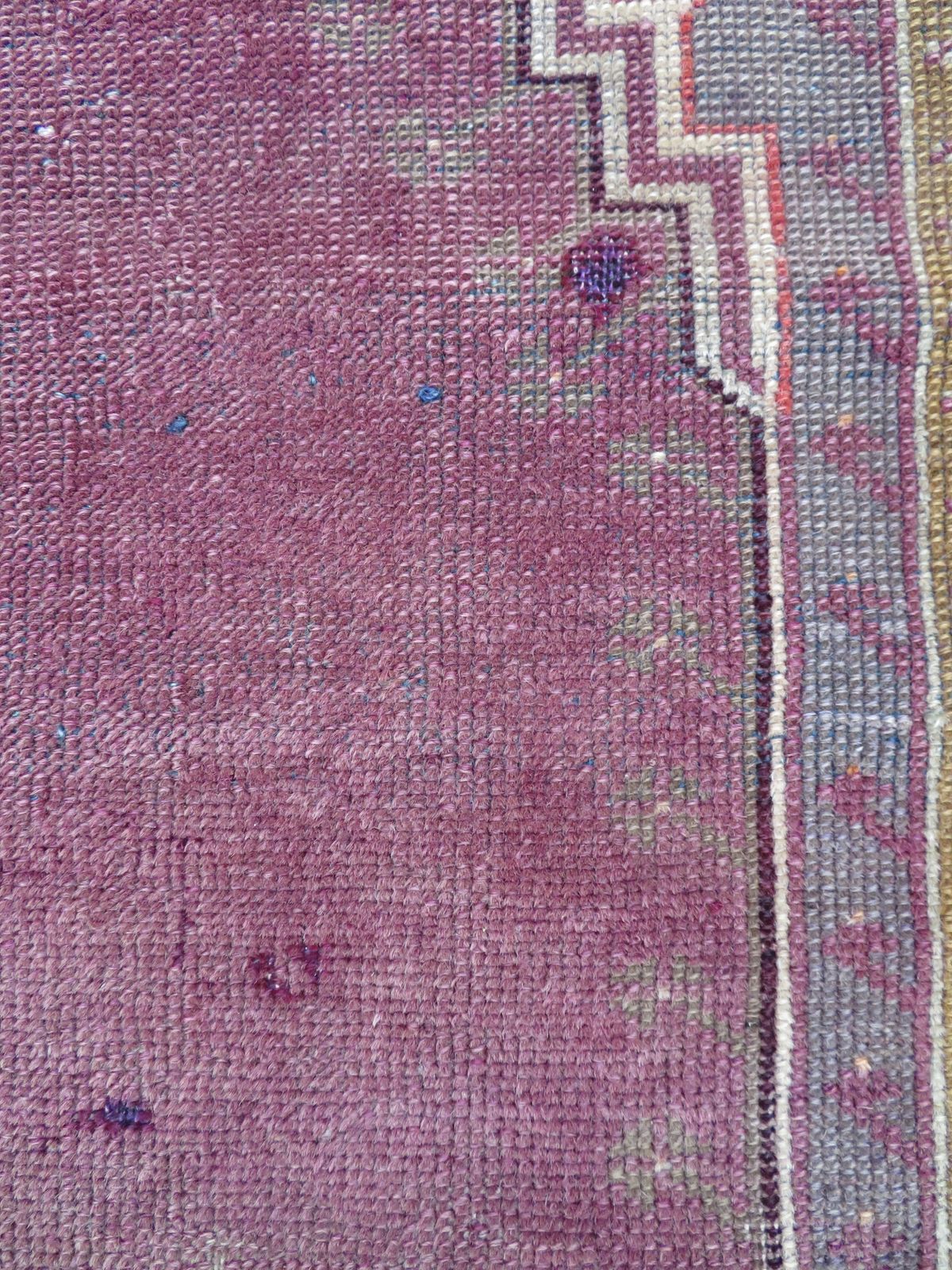 photo vinterior Unusual Antique Turkish Ladik/Maden Prayer Rug. North Central Anatolia. Late 19th Century. 176cm X 104cm.