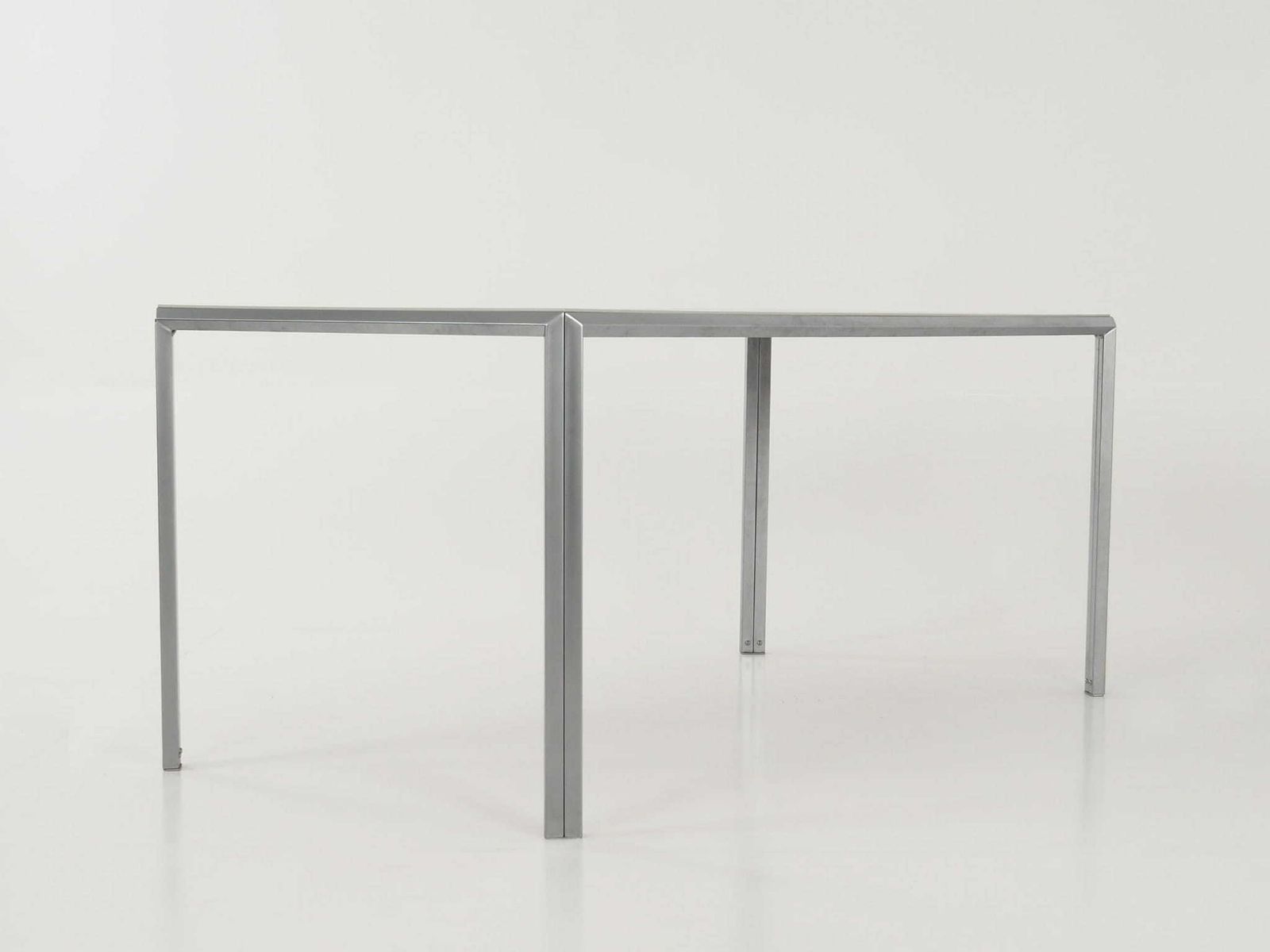 Aluminium Desk, Scandinavian Design, 1980s, Manufacture: Montana Furniture photo for sale