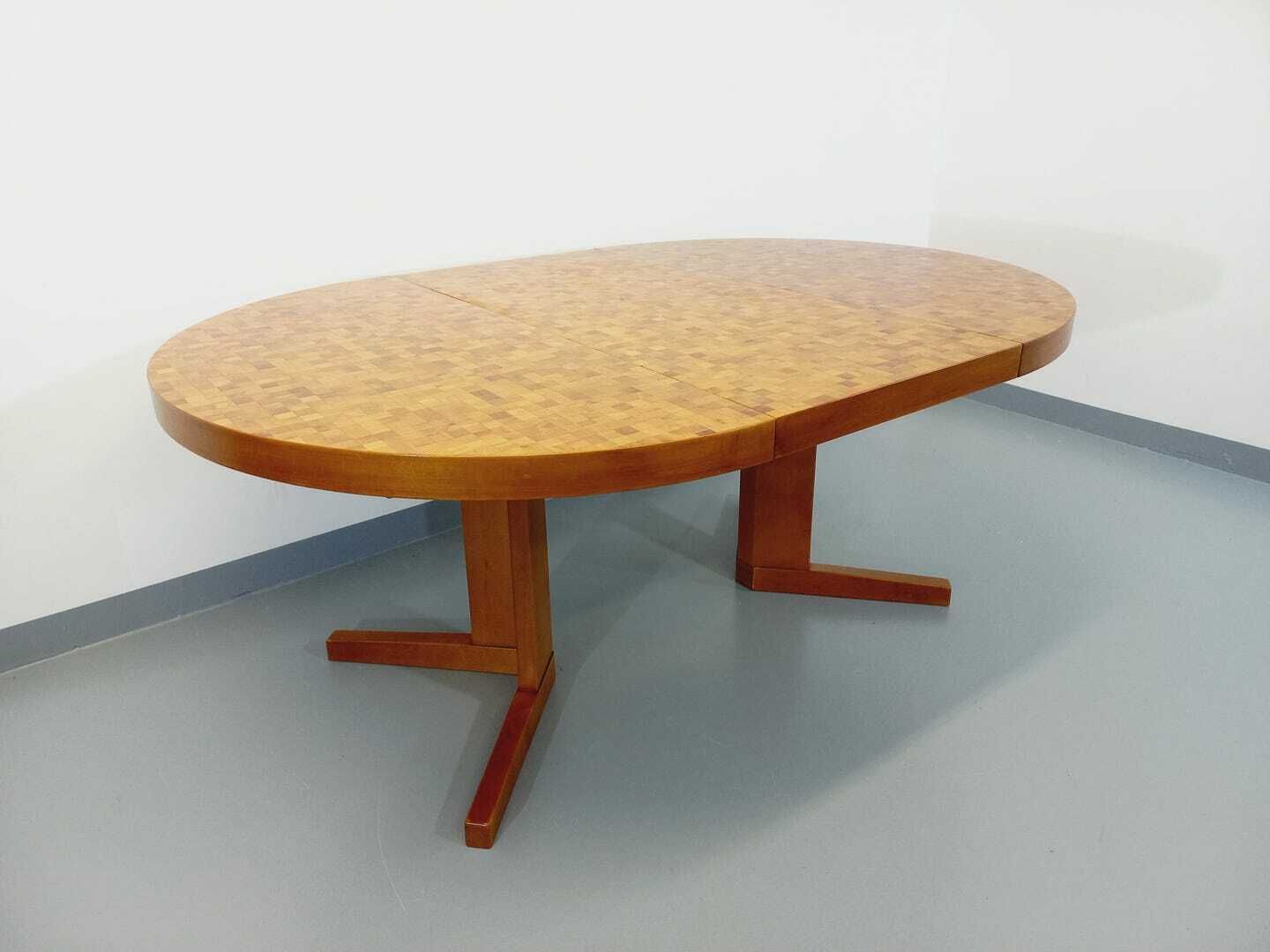 Dieter Waeckerlin Round Table In Teak And Walnut photo vintage