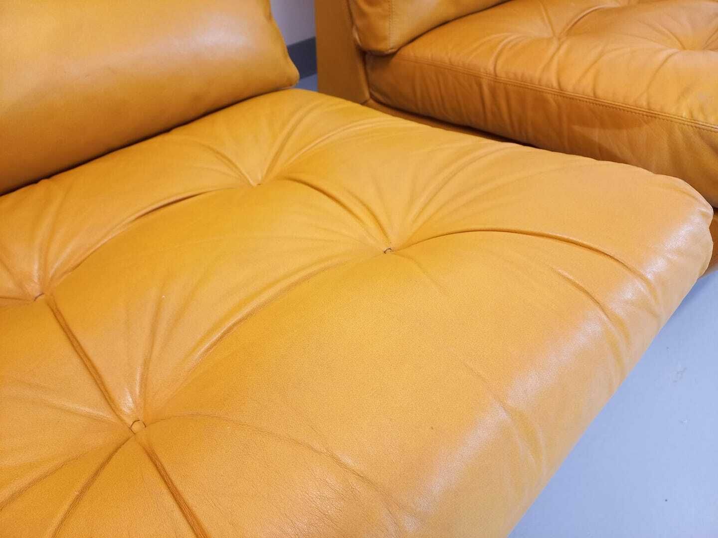 3 fauteuils Roche Bobois en cuir photo 3776.0