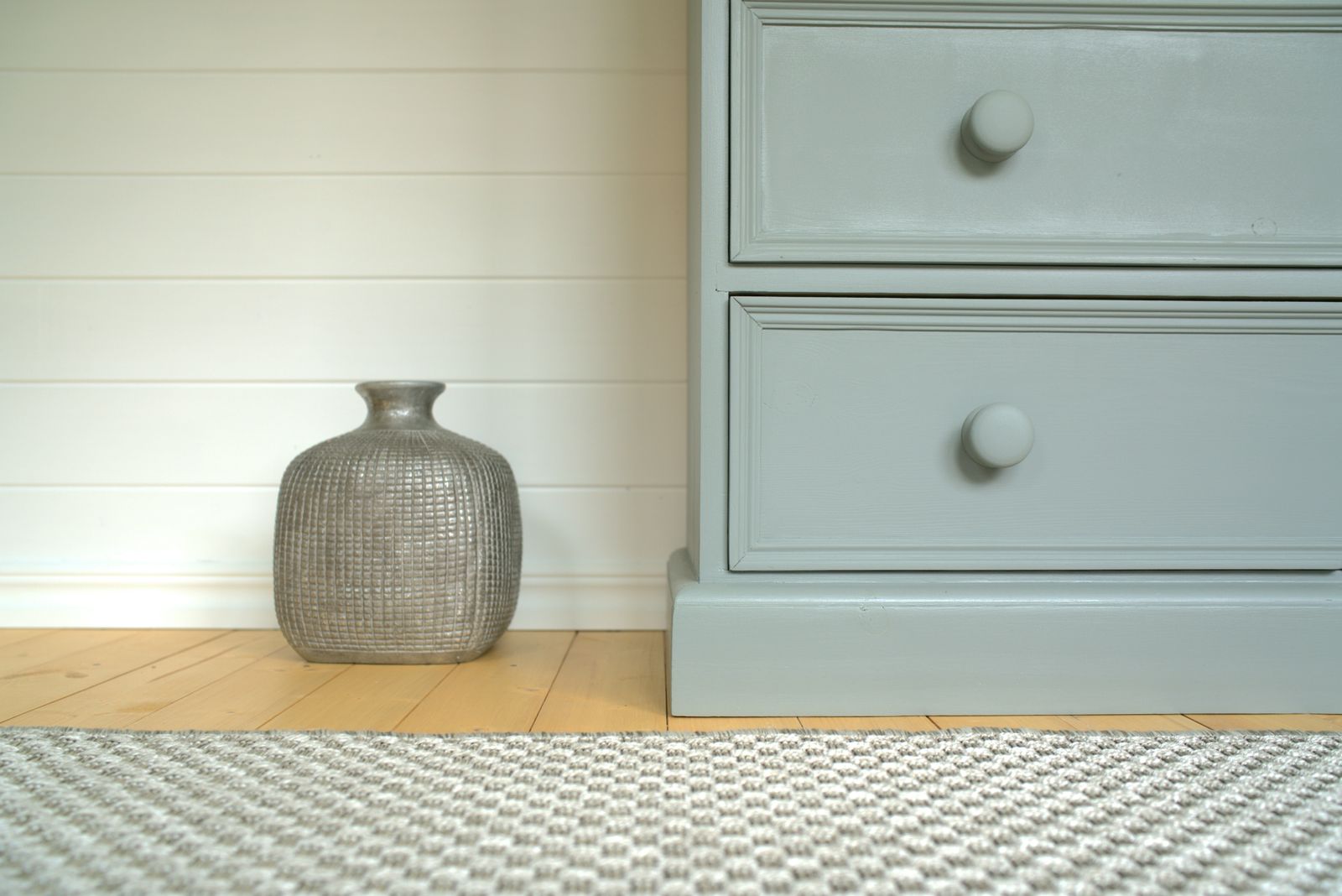 Farmhouse Style Chest Of Drawers. Old Vintage Pine Drawers. Grey/Green Chest Of Drawers,  Tall Drawers, Tallboy Chest Of Drawers photo 599.0