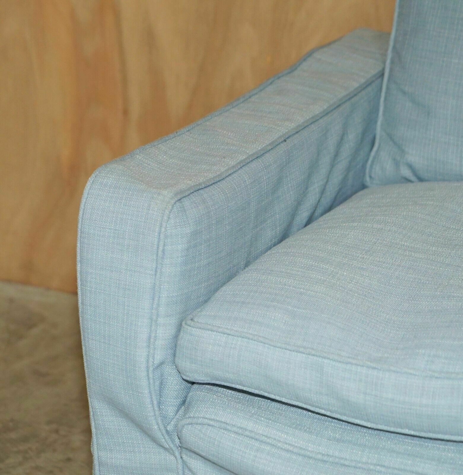 photo furniture Super Rare 1933 Antique Minty Oxford Three Piece Sofa & Armchair Suite & Receipt