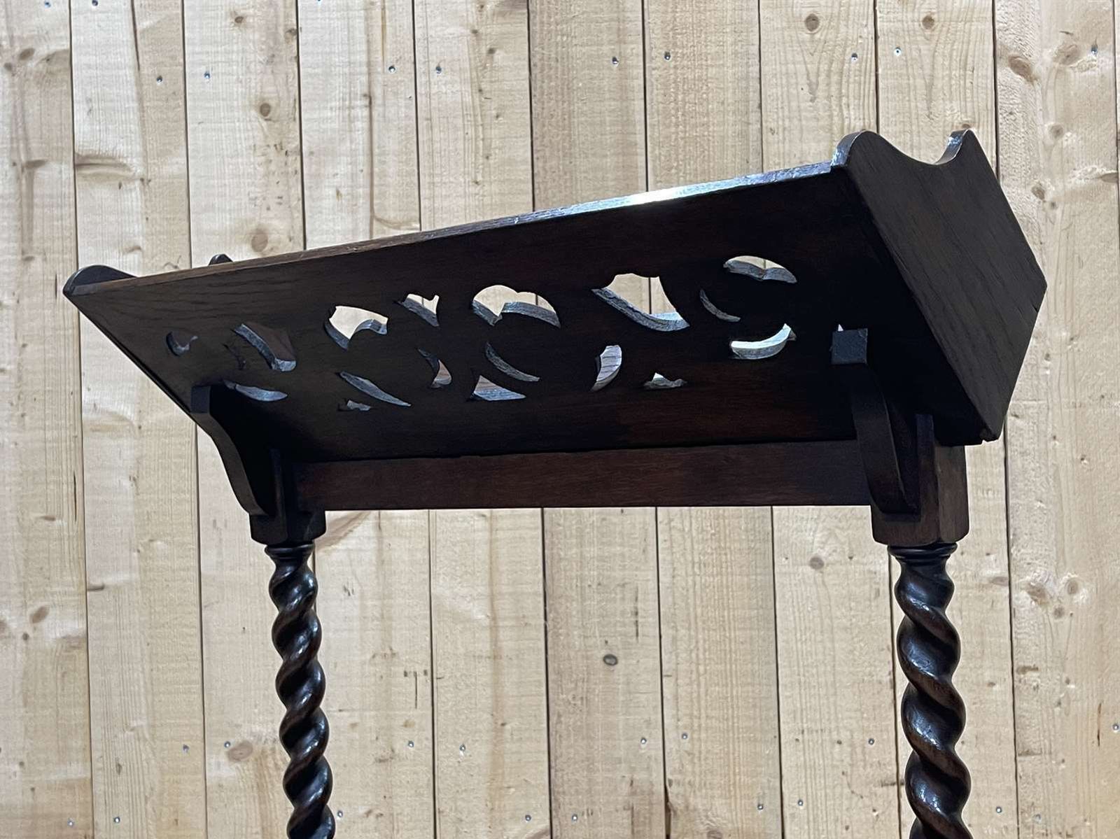photo for sale Early 20th Century English Oak Music Stand