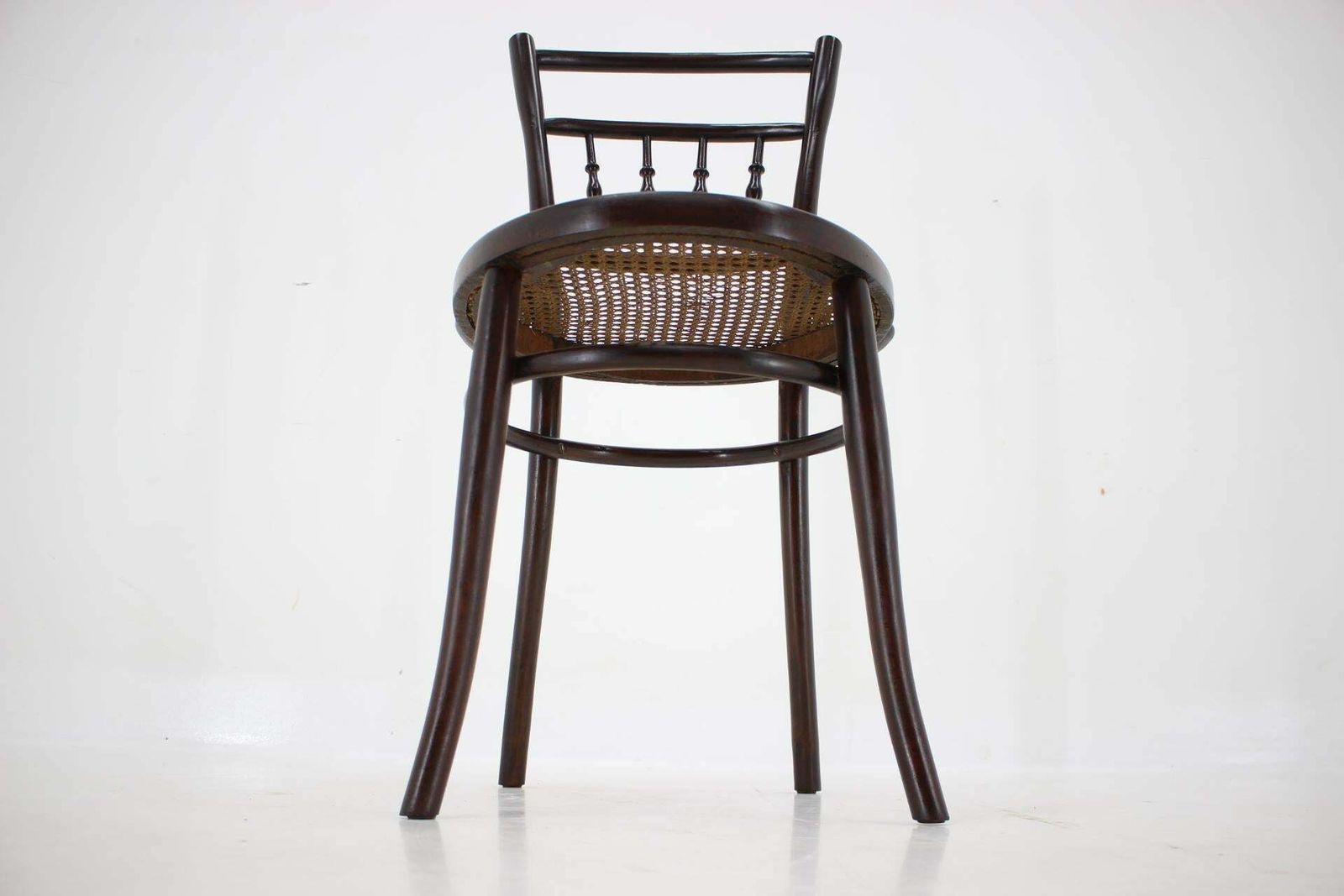1930s Bentwood Beech Chair With Pedig Seat, Austria photo 283.0