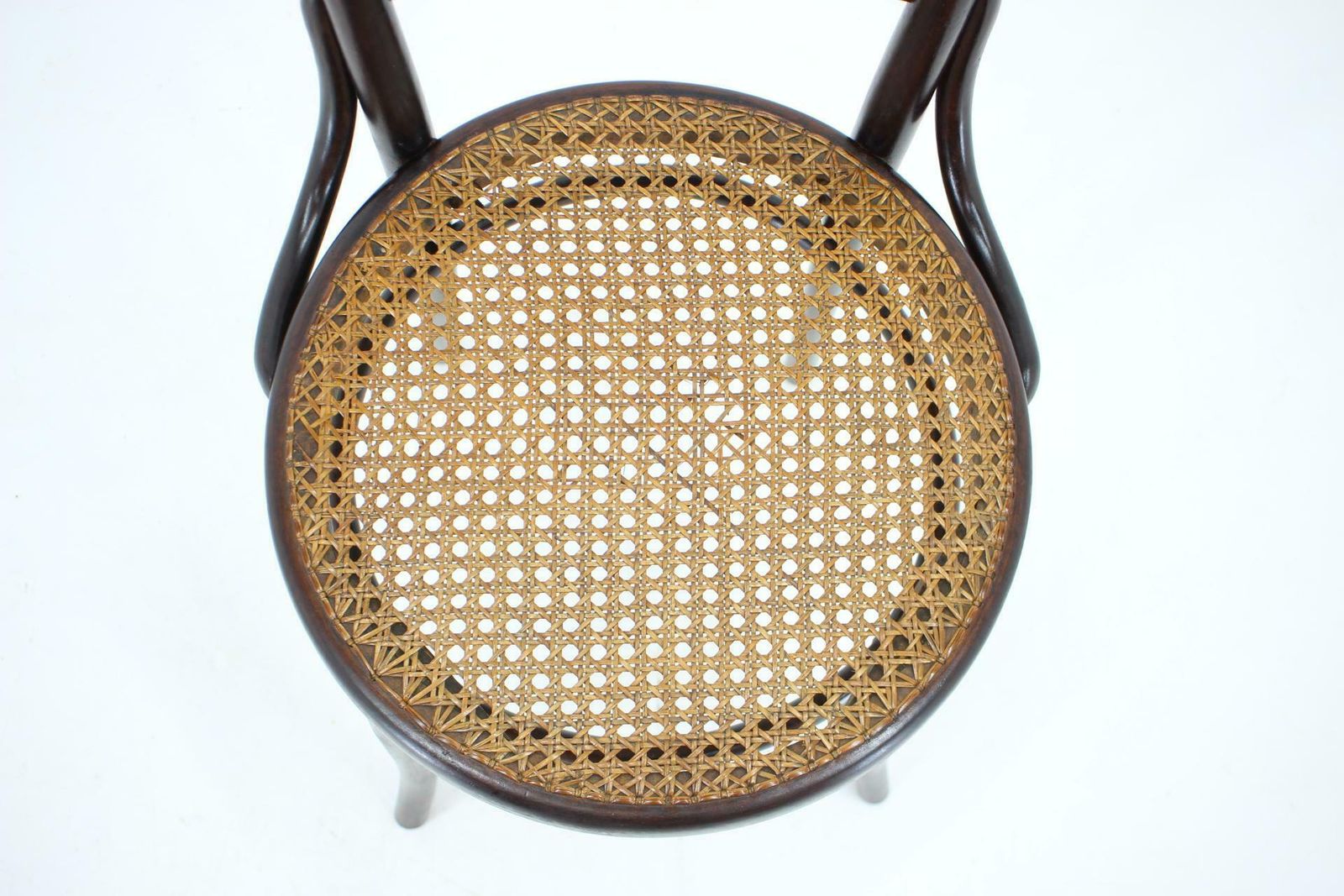 photo buy 1930s Bentwood Beech Chair With Pedig Seat, Austria