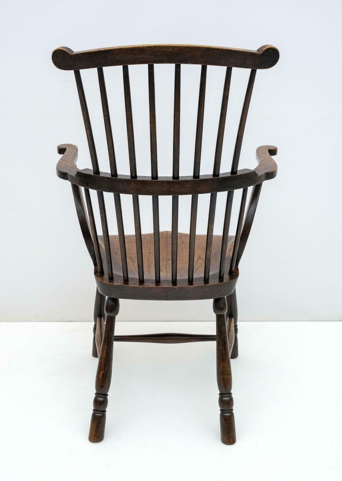19th Century Fine English West Country Comb Back Windsor Chair photo vintage