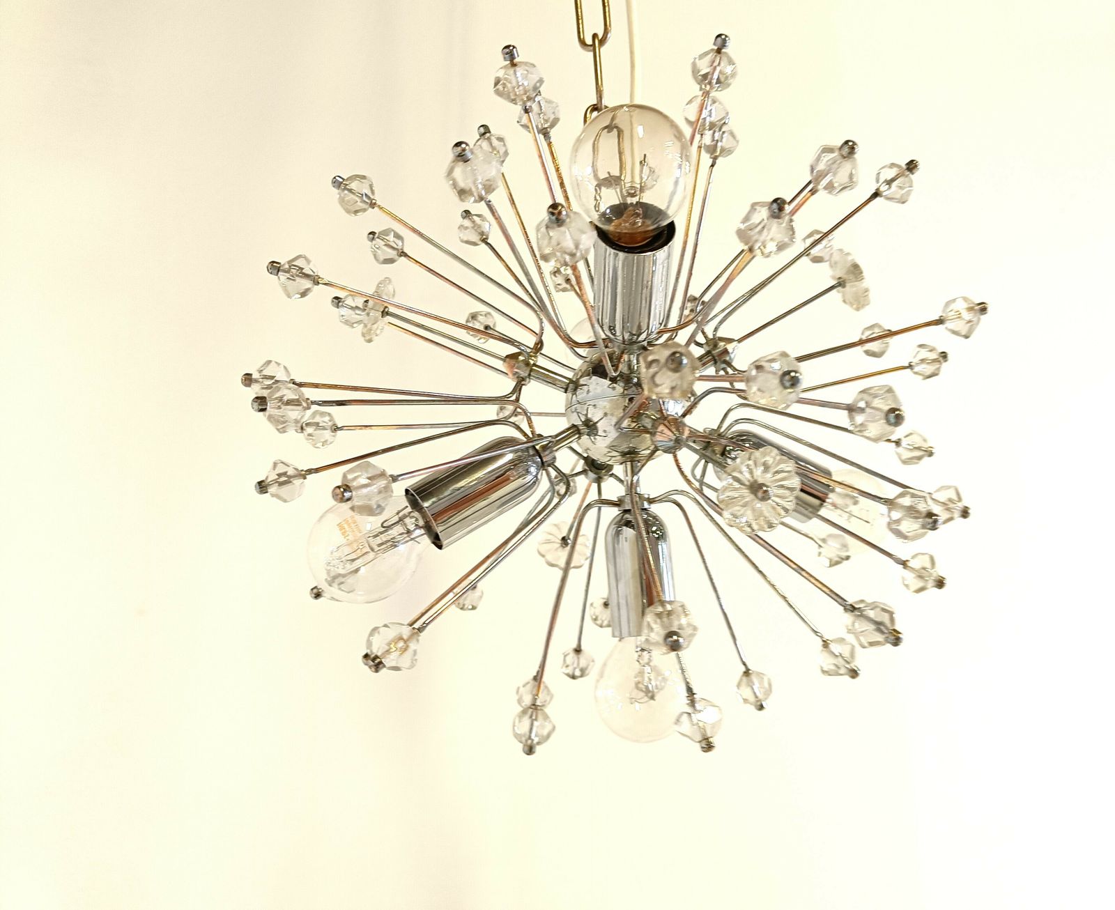 Vintage Sputnik Chandelier By Emil Stejnar, 1960s photo furniture