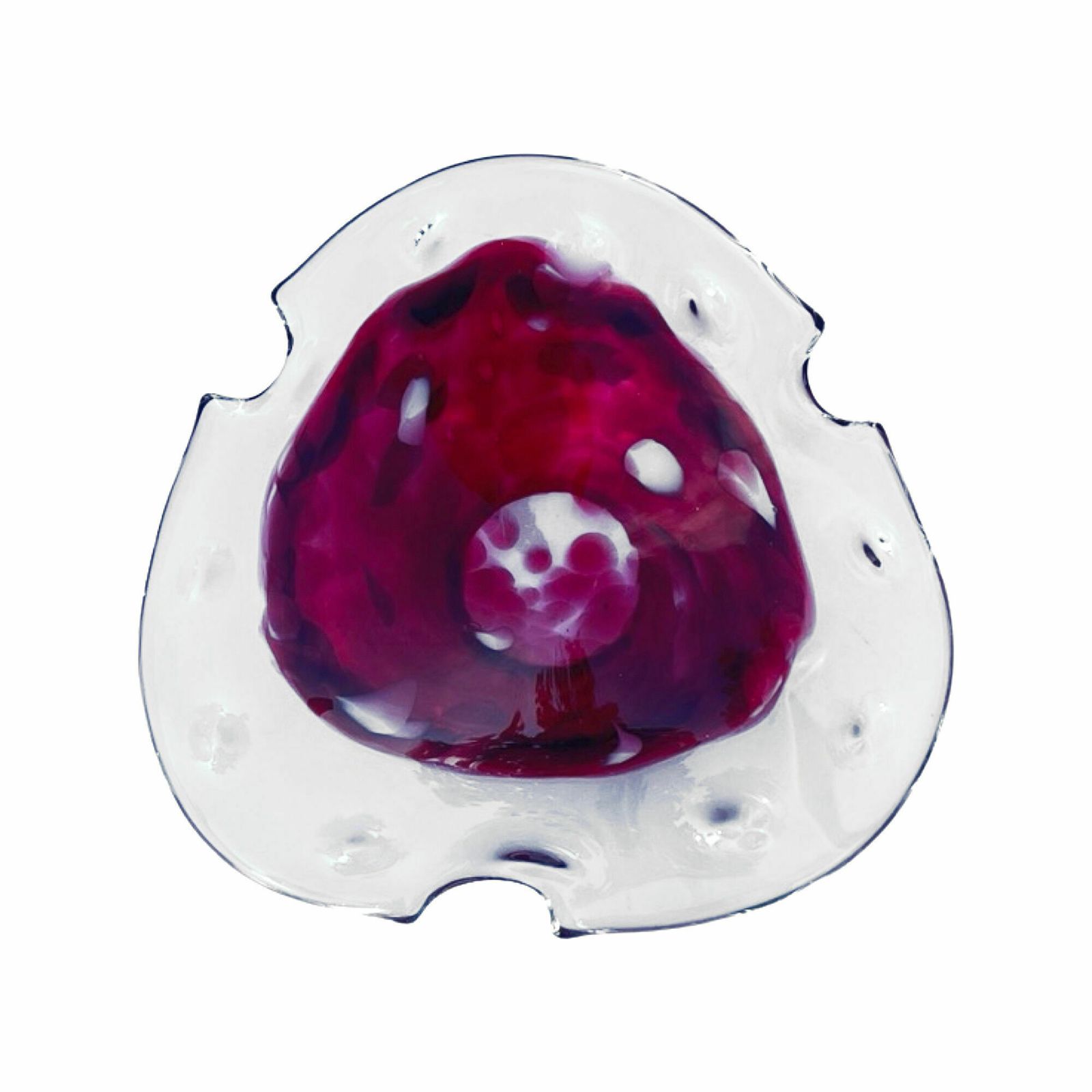 Organic Glass Ashtray, Murano, Italy, 1970s photo 64.0