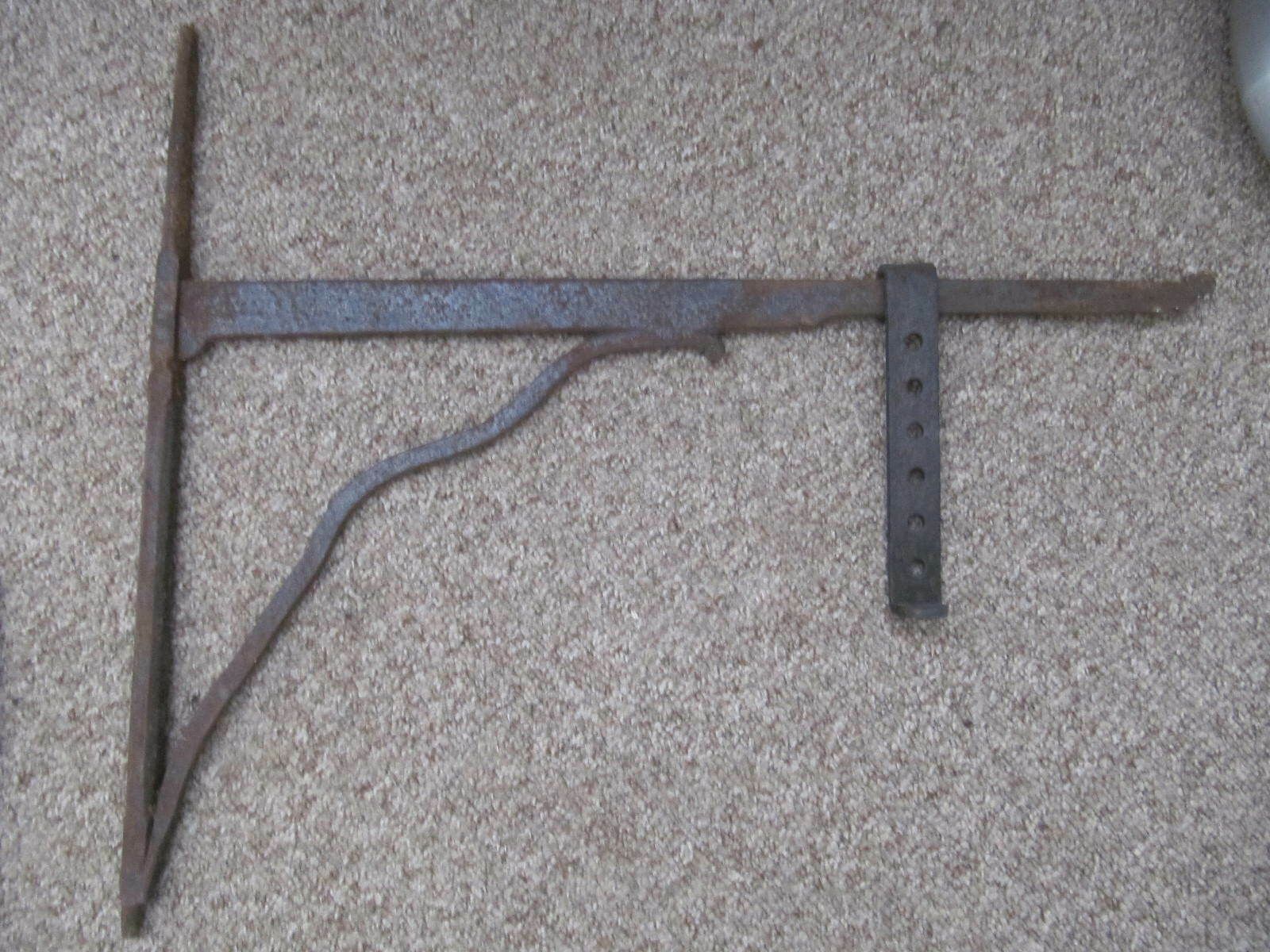 18th & 19th Century Wrought Iron Fireplace Chimney Cranes 4 To Choose From Period Detail photo Home Fixtures