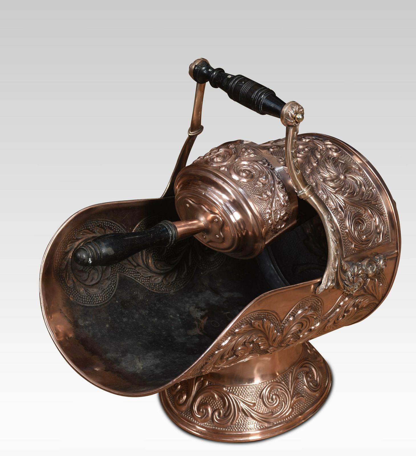 Copper Coal Scuttle photo for sale