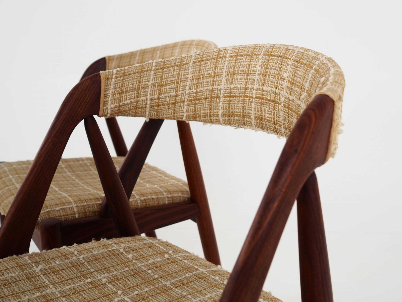 Set Of Four Teak Chairs, Danish Design, 1970s, Designer: Kai Kristiansen photo buy