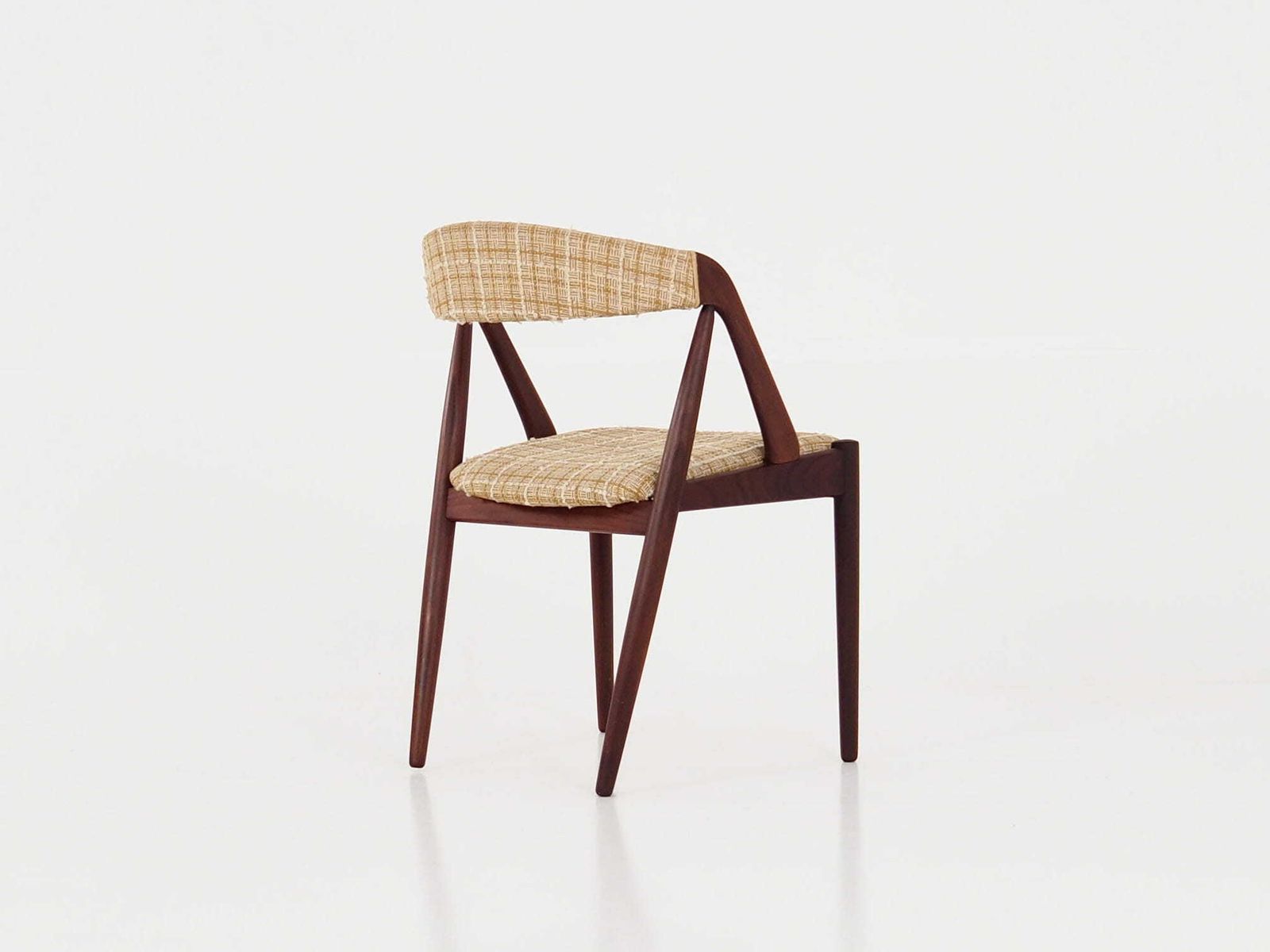 photo vintage Set Of Four Teak Chairs, Danish Design, 1970s, Designer: Kai Kristiansen