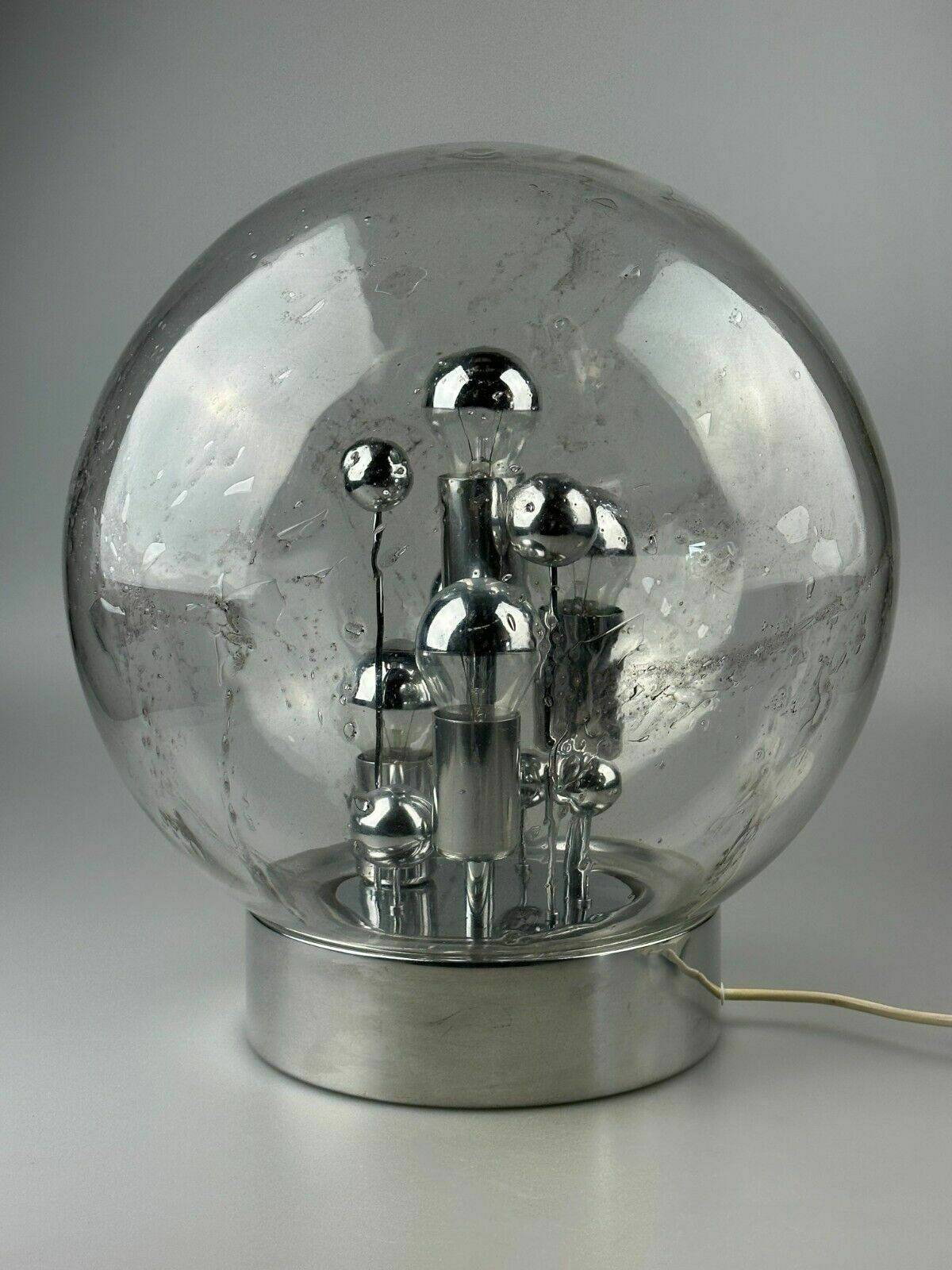 photo for sale 60s 70s Table Lamp Ball Lamp Doria "Big Ball" Glass Space Age Design