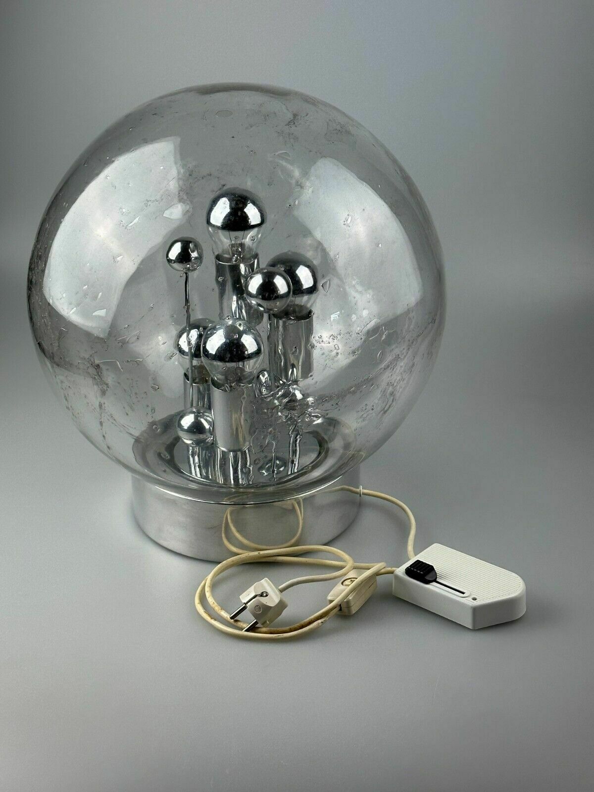 photo vinterior 60s 70s Table Lamp Ball Lamp Doria "Big Ball" Glass Space Age Design