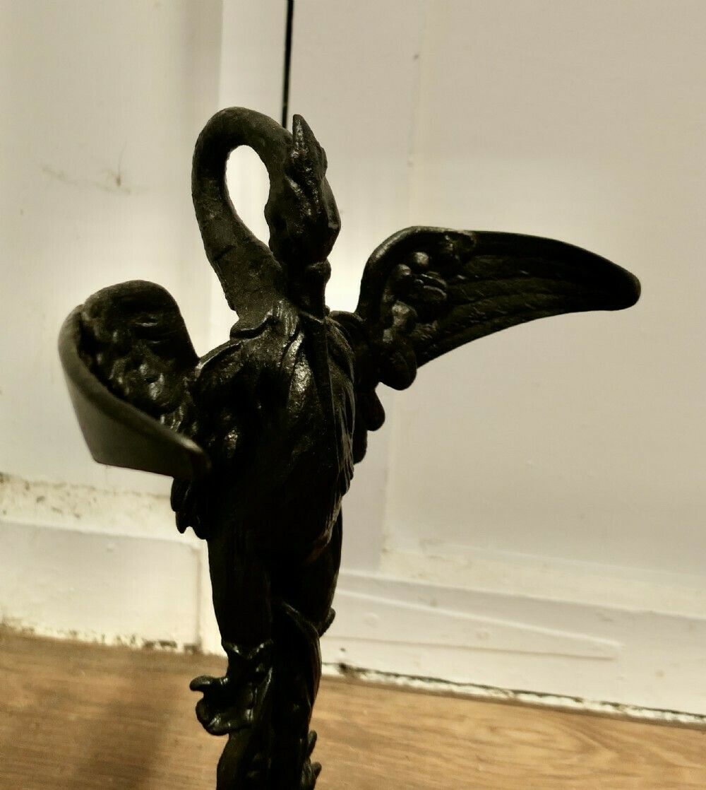 A 19th Century French Cast Iron Umbrella Stand. photo 690.0