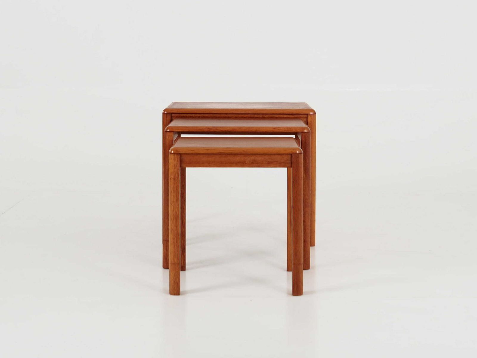photo vinterior Set Of Three Teak Tables, Danish Design, 1970s, Production: Denmark