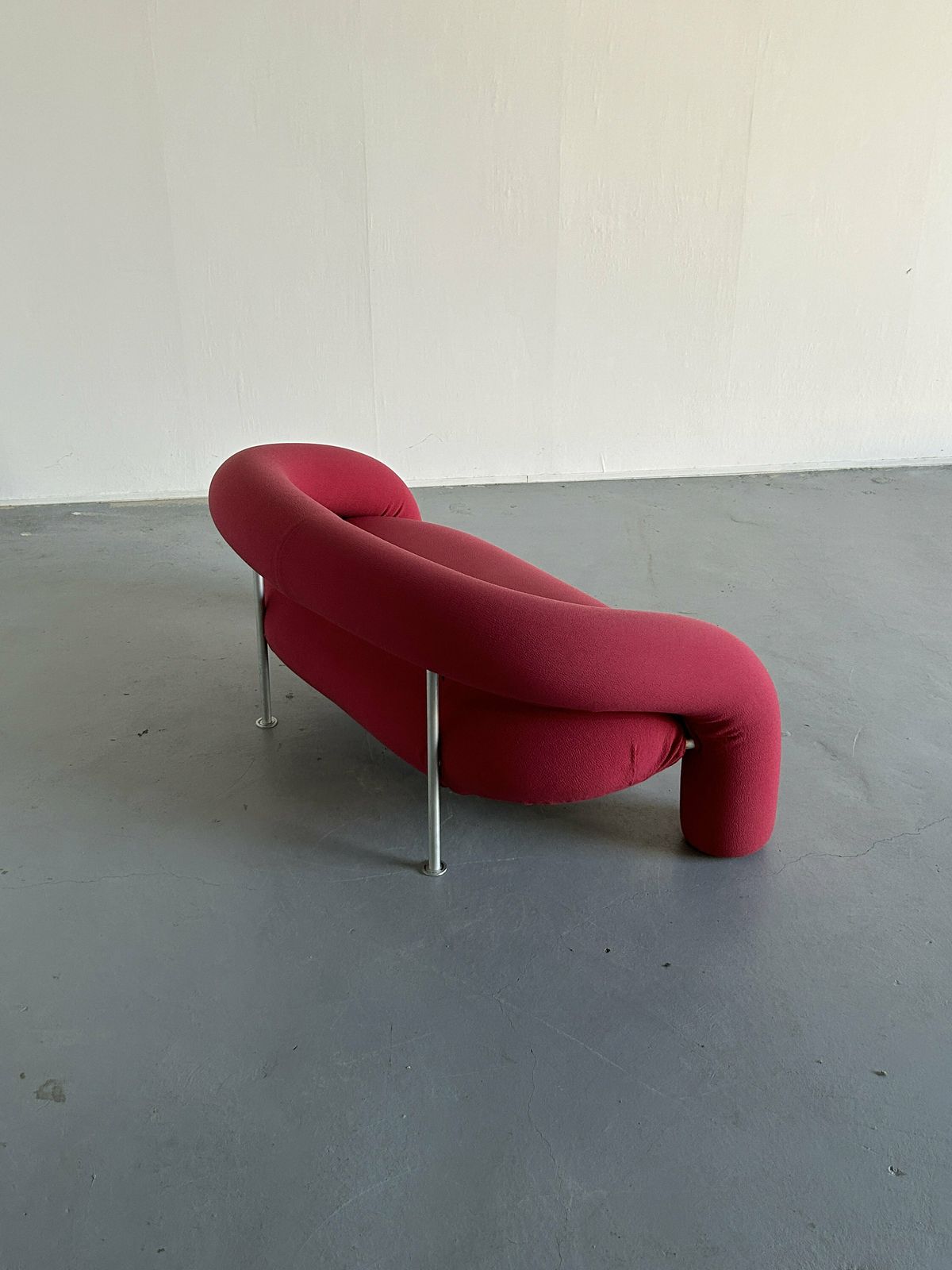 Sculptural Tube Sofa By Anna & Carlo Bartoli For Rossi Di Albizzate, Italy, 1990s photo Furniture