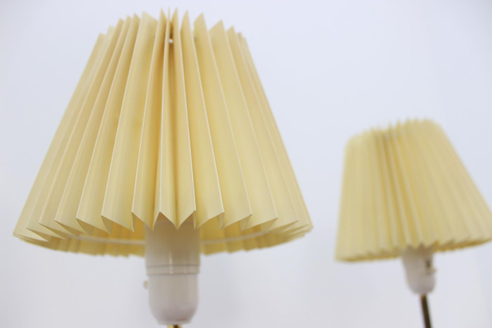photo for sale Pair Of Mid Century Table / Desk Lamps Falkenbergs Belysnings, Sweden, 1970s. 