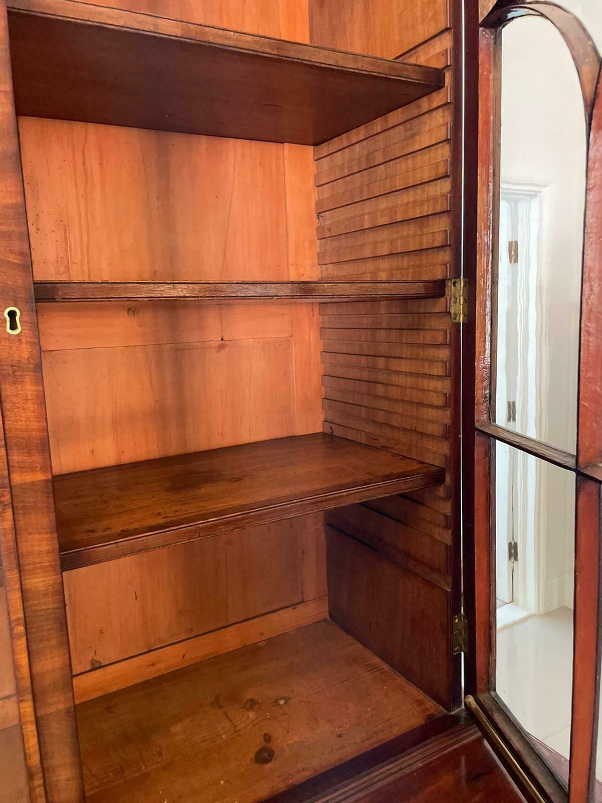 photo for sale Outstanding Quality Antique Regency Mahogany Secretaire Bookcase