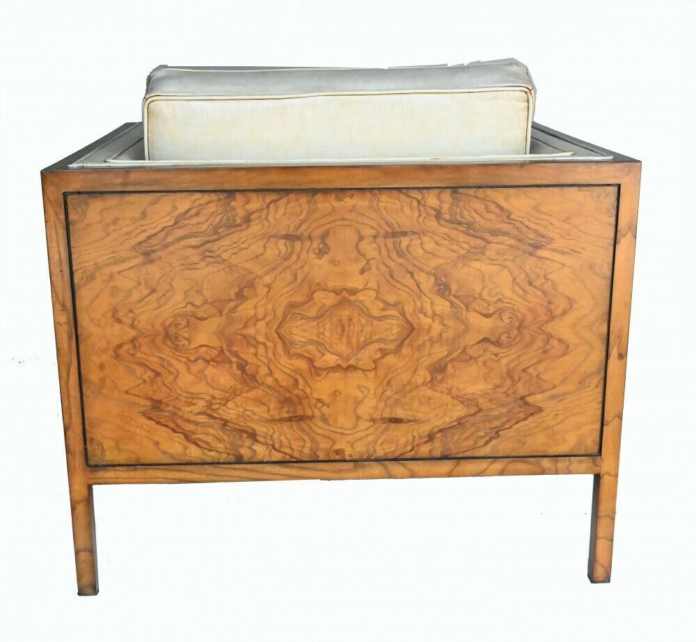 Art Deco Club Chair Box Walnut photo 1150.0