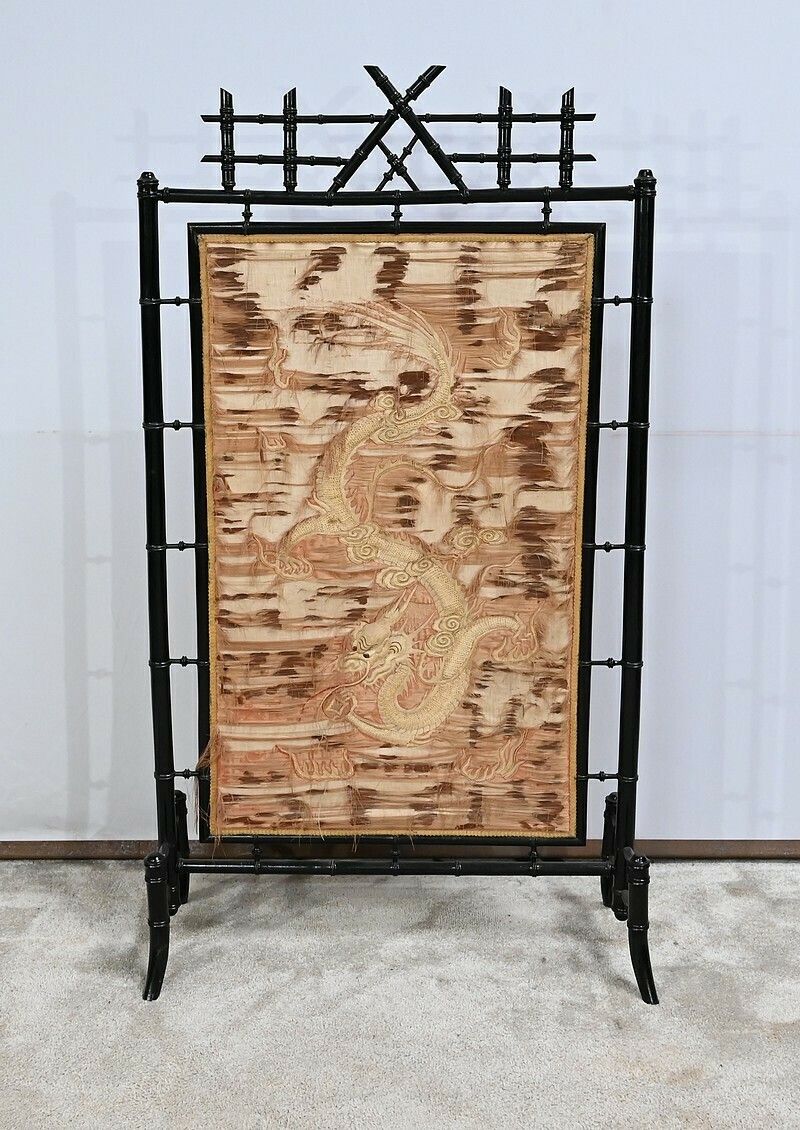 Bamboo Spirit Fireplace Screen – 1920