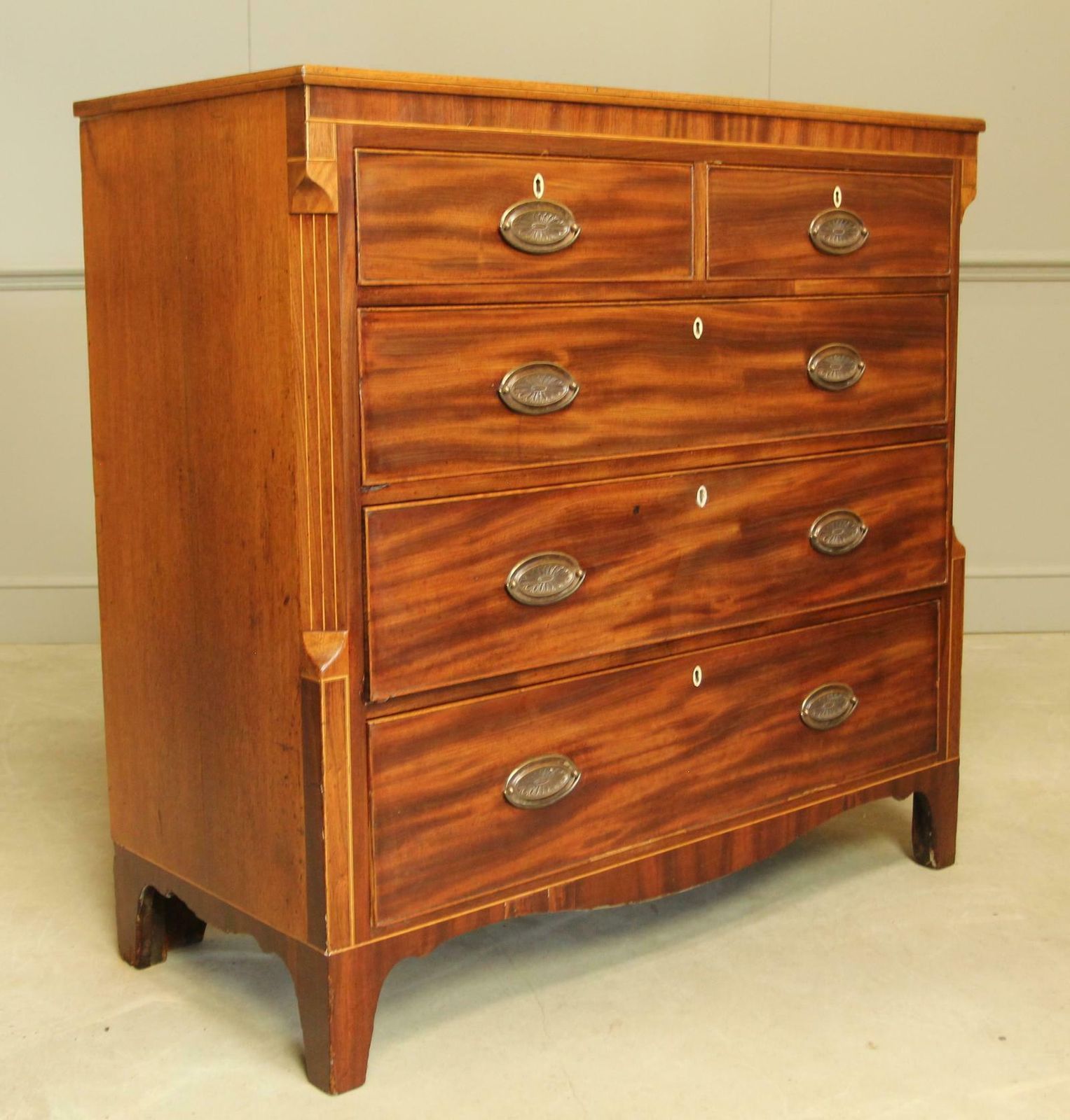 Victorian Inlaid  Chest Of Drawers photo furniture