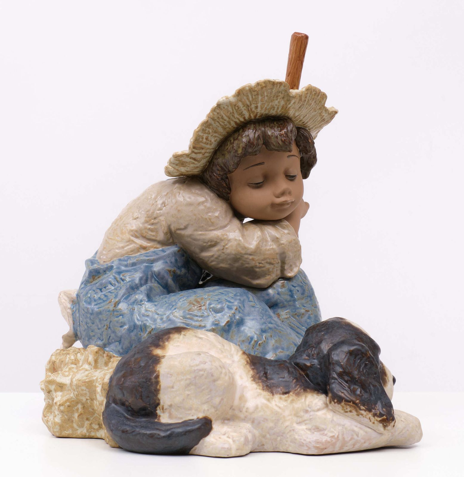 Let's Rest Lladró Sculptor: Francisco Polope 1991 Spain photo furniture