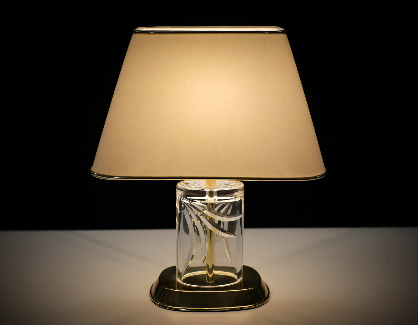 Preciosa Top Quality Pristine Bohemian Crystal Table Lamp Czech Republic photo Lighting