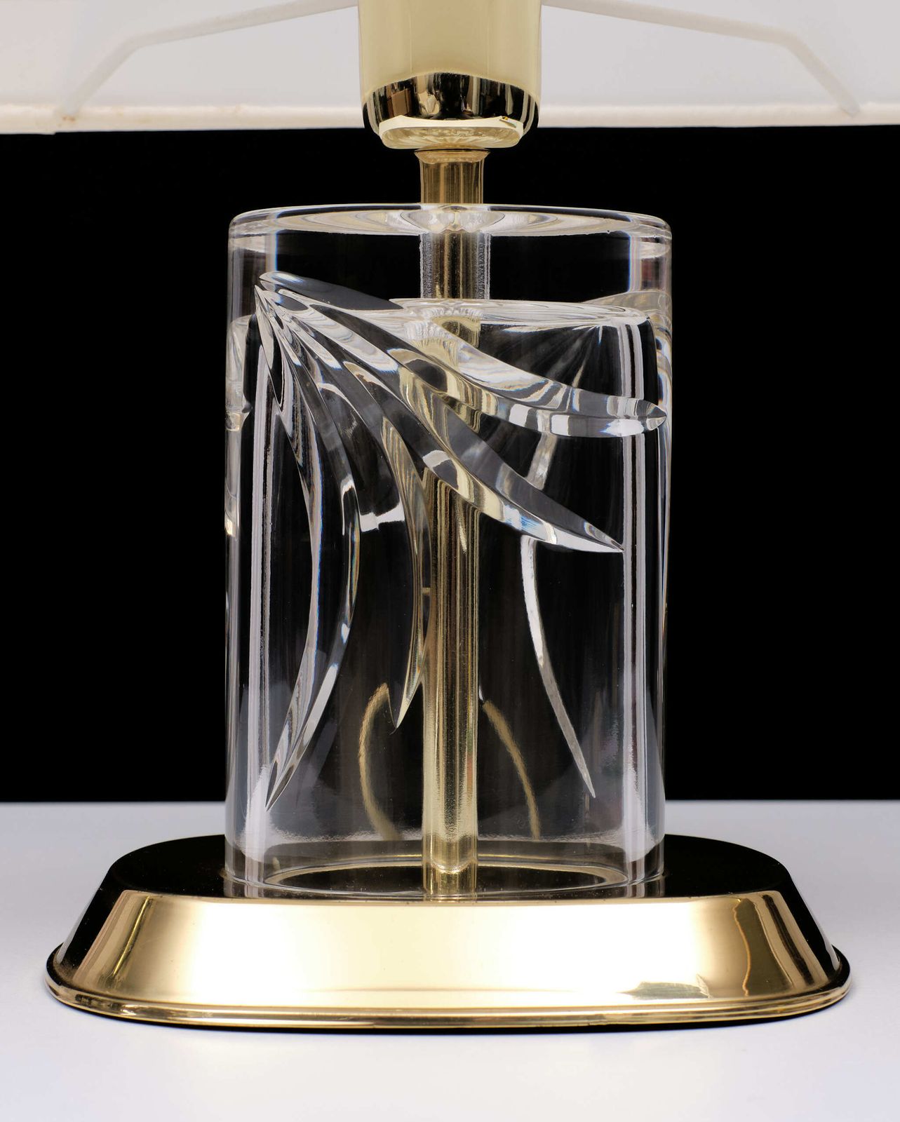Preciosa Top Quality Pristine Bohemian Crystal Table Lamp Czech Republic photo vinterior