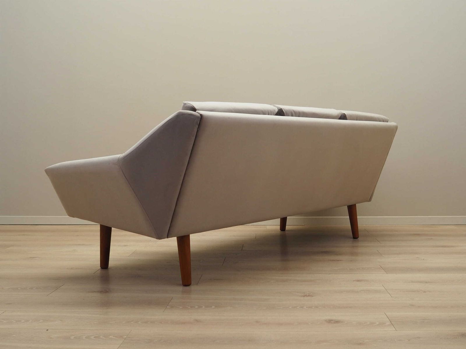 Grey Velour Sofa, Danish Design, 1980s, Production: Denmark photo Furniture