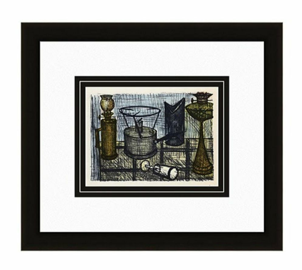 Bernard Buffet Framed Original 1967 Lithograph