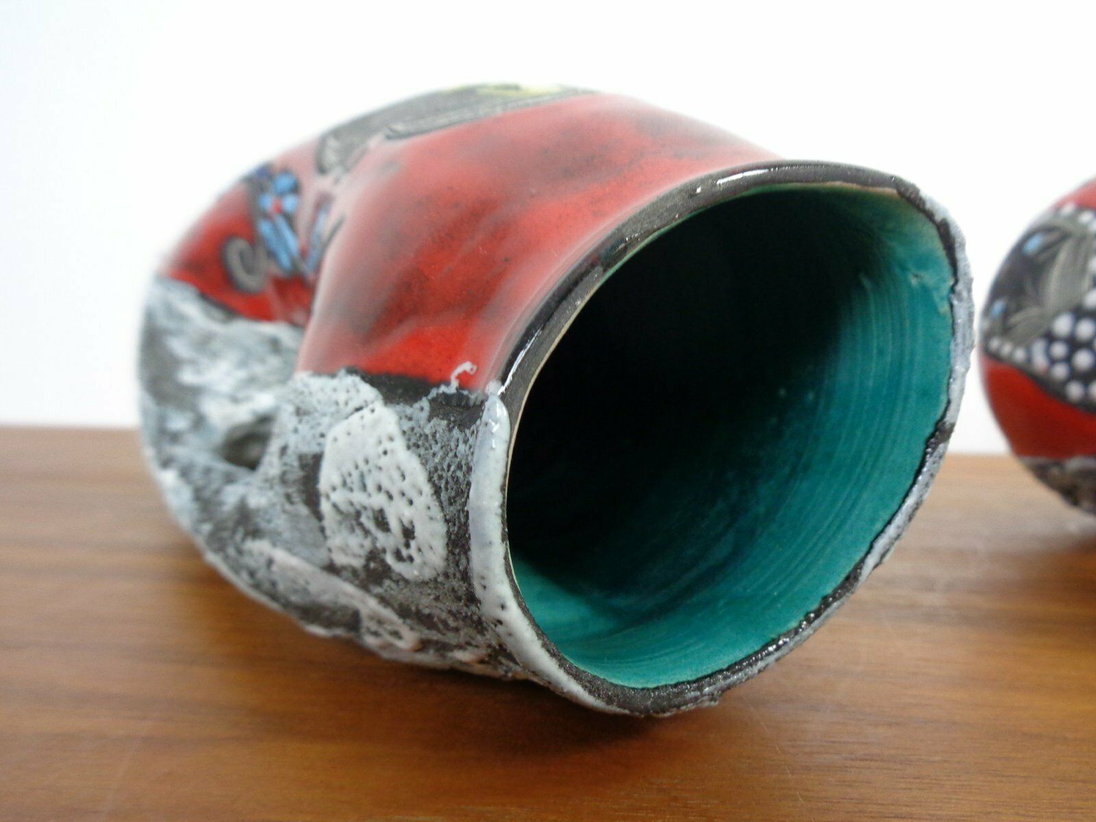 photo buy San Marino Ceramic Vases And Ashtrays, 1960s, Set Of 4